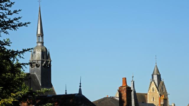 Clochers des églises Notre Dame et saint Nicolas - Mamers