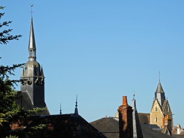 Clochers des églises Notre Dame et saint Nicolas - Mamers