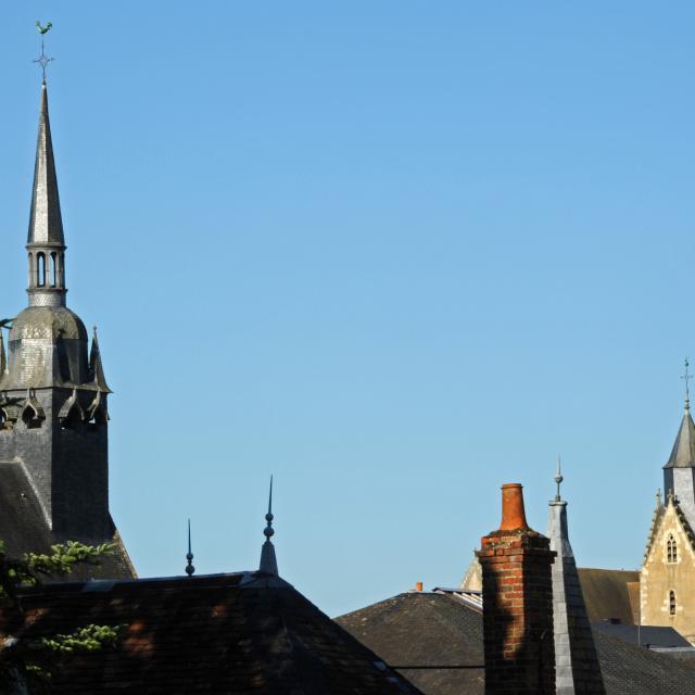 Clochers des églises Notre Dame et saint Nicolas - Mamers