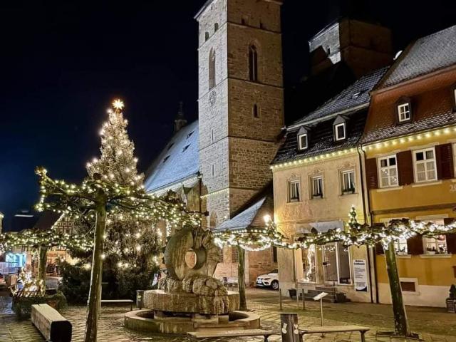 Place de l'église de Gerolzhofen