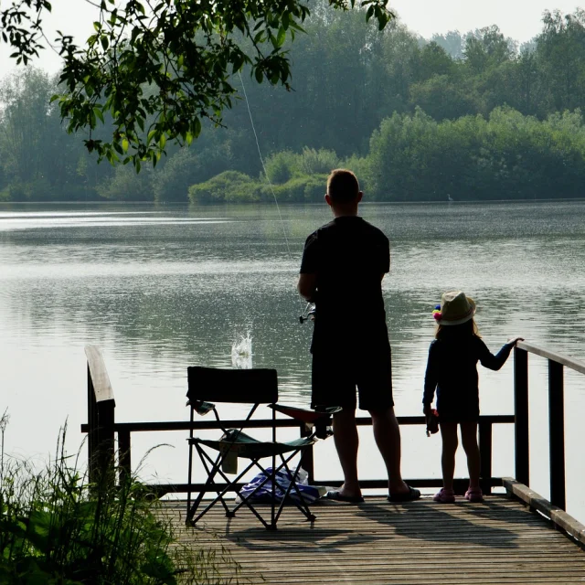 Pêche en famille