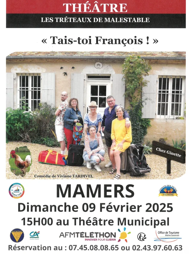 Theatre Tais Toi Francois Mamers